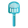 Long Handle Hangable Litter Scoop With Large Hole Cat Cleaning Products(Blue)