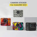 For Insta360 GO 3 AMagisn Body Sticker Protective Film Action Camera Accessories, Style: Carbon F...