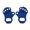 1pair Thin Sports Fitness Anti-Wear And Anti-Slip Palm Protector, Color: S Blue
