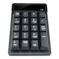 K6 19 Key Mini Wireless Bluetooth Digital Keyboard Suspended Mechanical Universal Keypad 4.0(Black)