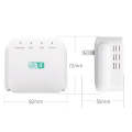 2.4G 300M Wi-Fi Amplifier Long Range WiFi Repeater Wireless Signal Booster US Plug White