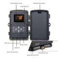 HC-810A 2.7K Outdoor Tracking Camera Infrared Night Vision Monitoring Hunting Camera