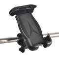 Bicycle Phone Holder 360 Degree Rotation Locking Cell Phone Clip(Black)