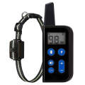 800m Remote Control Dog Trainer Stop Barker Vibration Pet Collar(Black)