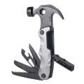 Multifunctional Life-saving Claw Hammer Car Survival Tools Foldable Outdoor Tool Hammer(Gray)