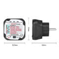 BSIDE AST01 Plug Power Tester Electrical Socket Detector EU Plug