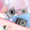 2.4-inch TFT Color Screen HD Digital Camera Portable Travel 8X Zoom Smart Camera(Silver Standard)