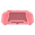 For Nintendo Switch Lite Full Cover Protective Shell TPU Console Case(Pink)