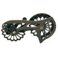 Carbon Fiber Guide Wheel For Road Bike Bicycle Bearing Rear Derailleur Guide Wheel Parts, Model N...