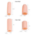 5pcs/Set Gel Finger Cots Hand Joint Crack Protector, Color: Close Style White