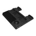For PS4/PS4 Pro/PS4 Slim Host iplay Dual-seat Charging Multi-function Cooling Base Storage Bracke...