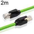 2m CAT6 Double Shielded Gigabit Industrial Cable Vibration-Resistant And Highly Flexible Drag Cha...