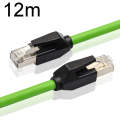 12m CAT6 Double Shielded Gigabit Industrial Cable Vibration-Resistant And Highly Flexible Drag Ch...