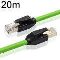 20m CAT6 Double Shielded Gigabit Industrial Cable Vibration-Resistant And Highly Flexible Drag Ch...