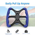 Standing Aid And Handicap Bar With No-Slip Grip Handle For Elderly Disabled(Blue)