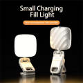 LED Mobile Phone Live Beauty Fill Light USB Charging Camera Pocket Light(White)