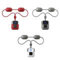 Mini Hanging Neck EMS Pulse Cervical Massager Shoulder and Neck Physiotherapy Instrument(White)