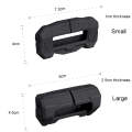 Small Car Seatbelt Buckle Protective Cover Anti Scratch Silicone Protector For Safety Belt Plugs(...