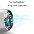 Car Fragrance Super Engine Car Air Conditioning Aroma Diffuser Outlet Ornament, Model: Bright Sil...