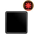 Automotive LED Trailer Lights Universal Rear Brake Lights, Color: Black Shell 15 Light