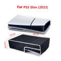 For PS5 Slim Disc & Digital Host Dust Cover Protective  Case, Style: Horizontal Black