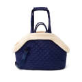 Pet Handbag Autumn And Winter Shoulder Cat Outing Bag, Color: Large Navy Blue