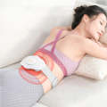 Y2 EMS Pulse Hot Compress Lumbar Massager Multifunctional Voice Broadcast Massage Belt(White)
