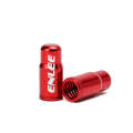 ENLEE E-FZ1004 2pcs /Set Bicycle French Valve Caps Aluminum Alloy Dust Cap For Tire Valve Caps(Red)
