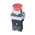 CHINT NP2-BW3463/220V 2 NO Pushbutton Switches With LED Light Silver Alloy Contact Push Button
