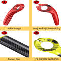 ENLEE E-45616 1pair Bicycle Handlebar Covers Cow Sheeps Horn Grips Joystick Sleeve Accessories(Fl...