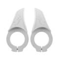 ENLEE S-10 1pair Mountain Bike Universal Cowl Grips Bicycle Grip Accessories Cycling Gear(White)