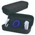 For PIayStation Portal Game Console EVA Cloth Grain Handbag Clutch Protective Bag(Black)