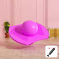 Jumping Ball Increase Children Balance Sense Training Sports Equipment, Color: Pink without Handr...