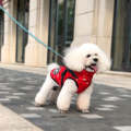 Christmas Dog Clothes Warm Pet Waterproof Reflective Tape Cotton Coat, Size: XXL(Snowflake)