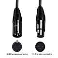 JINGHUA Microphone Cable XLR Male To Female Balanced Cable Mixing Console Amplifier Audio Cable, ...