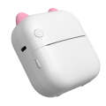 M5 Mini Cartoon Portable Bluetooth Printer Photo Thermal Printer(Pink)