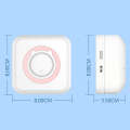 C15 Mini Student Bluetooth Inkless Photo Label Thermal Printer, Spec: Green+10 Paper