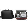 For DJI Mini 4 Pro / RC2 Remote Control Shoulder Bag Handy Crossbody Packet, Spec: PU Leather