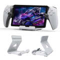 JYS Game Console Desktop Stand For PS Portal / Steam Deck / ROG Ally / Switch / Mobile Phones(White)
