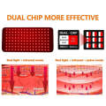 120 LEDs Red Light + Infrared Light Therapy Belt For Back Shoulder Waist Pain Relief UK Plug