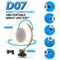 L20 Magnetic Bluetooth Selfie Stick Phone Holder Desktop Tripod With D07 Fill Light