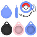 For Pokemon Go Plus+ Sleep Monitor Poke Ball Anti-fall Silicone Protective Case(Luminous Blue)