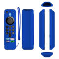 For Amazon Alexa Voice Remote 3rd Gen Anti-Fall And Protective Cover For TV Remote Control(Blue)