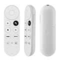For Google G9N9N Television Set-top Box Bluetooth Voice Remote Control (White)