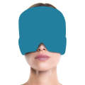 Gel Ice Hood Cooling Eye Mask Hot and Cold Compress Headband for Headache, Spec: Double-layer (Blue)