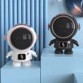 Mini Cartoon Astronaut Halter Fan Silent Handheld Portable Leafless Fan(Black)