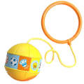 Kids Portable Glowing Ankle Skip Ball One Foot Bouncing Balls, Spec: Standard Version Yellow