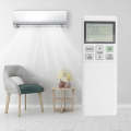 For Mitsubishi RLA502A700S Air Conditioner Remote Control Replacement Parts(Cream White)