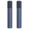 For Teslamic Microphone 1pair Silicone Protective Case Wireless Mic Cover(Midnight Blue)