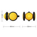 60 x 53 x 38mm Bee Shaped Cats Motorized Toys Intelligent Cats Teasing Pet Toy Stroller(Yellow)